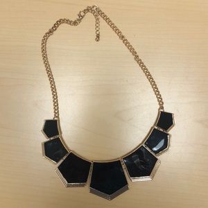 Black and gold Costume necklace